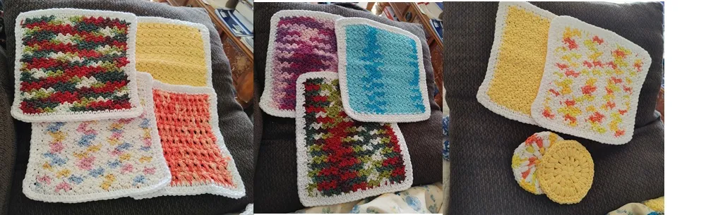 Wash Cloths and Face Scrubbies